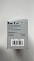 MR.SIGA Dish Scrub Brush, Palm Brush Dish Scrubber with Ergonomic Grip, Kitchen Brushes for Dishes, Gray, Pack of 2