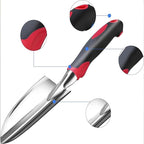 Garden Tool Shovel for Digging Gardening Trowel for Lawn Planting Alloy Spade Plastic Handle Anti Slippery