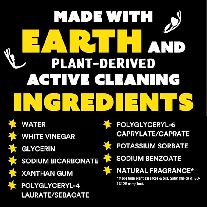 Molly’s Suds Fabric Softener Liquid for Sensitive Skin | Vinegar-Powered, Infused with Essential Oils | Fights Static, Reduces Wrinkles, Deodorizes | Peppermint, 50 Loads