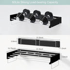 Wall Mounted Laundry Rack, Collapsible Clothes & Towel Drying Rack for Indoor & Outdoor, 60 lb Capacity, 31.5' Wide, 13.5 Linear Ft, Black