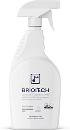 BRIOTECH Sanitizer Disinfectant Hypochlorous Spray, Kill 99.99% of Viruses & Bacteria, Control Mold, Eliminate Odor, Gentle for Nursery & Play Rooms, Food Contact Surface Sanitizer, 32 fl oz