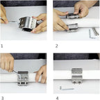 Pipe Repair clamp,Leak Sealer,Emergency Pipe Repair Kit for Plastic and Metal Pipes (131mm-137mm/5 inch)