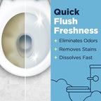 Nature Clean Non-Toxic Toilet Bowl Cleaners Strips 45 count - 2 pack, Plastic-Free Packaging, Natural Toilet Cleaner Septic Safe, Refresh Toilets & Bathroom. No Splash