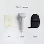 Steamery Handheld Clothes Steamer Cirrus X, 1200W, Steam Output 20g/min, Heat up in 20 Seconds, Portable, Minimalistic, Scandinavian design, White