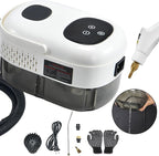 Handheld Steam Cleaner, Steam Shot Cleaner, 2500W High Heat Steamer for Bed Bugs, High Temperature Steamer for Car Detailing, Grout Steam Cleaner for Couch, Windows, Kitchen, Bathroom, Home