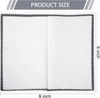 Breling 10 Pcs Silver Jewelry Polishing Cloths 6 x 8 inches Jewelry Cleaning Cloth Sterling Polish Cloths for Jewelry