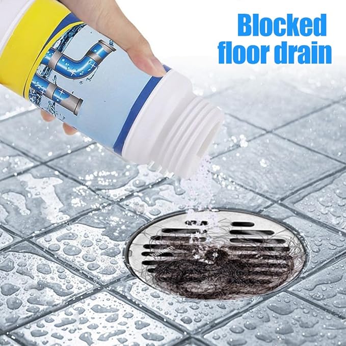 2026 Upgraded Sink and Drain Cleaner, Multi-functional Powerful Pipe Unclogging Agent Drains Cleaner Fast Foaming for Kitchen Toilet and Pipes Cleaning Tool (3Set)