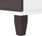 Bush Furniture Somerset 5 Shelf Bookcase in Storm Gray, Tall Bookshelf, Large Book Shelf for Living Room, Home Office, or Entryway