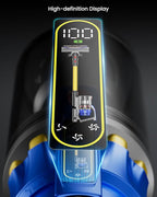 Cordless Vacuum Cleaner, 48KPA 580W 70Mins Cordless Vacuum with Dual Handle, Stick Vacuum with Aroma Tablet, Anti-Tangle Brush, Rechargeable Wireless Vacumm for Carpets/Hard Floors/Pet Hair