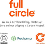 Full Circle Clean Reach - Bamboo Handle Bottle & Mug Scrubber with Replaceable Head, Long Handle Brush for Deep Cleaning Water Bottles, Baby Bottles, Flasks, Tumblers, Vases, and Kitchen Sink, Green