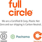 Full Circle Neat Nut, Walnut Scour Pads – Pack of 8 – Powerful, Non-Scratch Dish Scrubber Made with Plant-Based & Recycled Materials, Safe for Nonstick