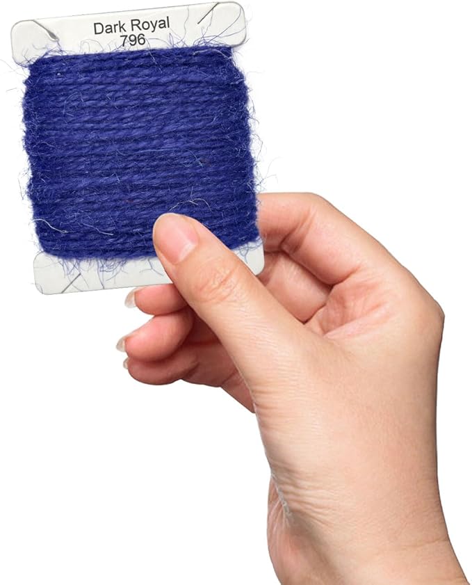 Jute Twine 15m Long Twine String for Crafts Gift Wrapping Packing Gardening Crochet Knitting Macrame Decor (Dark Royal)