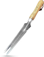 Garden Guru Hand Weeder Trowel with Ergonomic Handle – Stainless Steel Weeding & Digging Knife – Rust Resistant - Perfect for Weeding, Transplanting, Digging, Pruning, Cutting