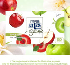 Pigeon Signature Dryer Sheets Laundry Fabric Softener, Green Apple Scent, Apple Bomb, Reduce Static Cling, Eliminate Strong Odor, infused with Flower Essence, Safe for all, 130 Counts