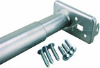 Knape & Vogt, 30 48-Inch, Pro by John Sterling RP0022-30/48 Adjustable Closet Rod, 30-48 inch, Platinum Gray