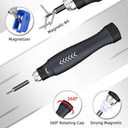 JAKEMY Precision Screwdriver Set: Building-block Screwdriver for Men, 25 in 1 Repair Tool Kit for Laptop, Computer, Macbook, iPhone, Watch, Eyeglasses