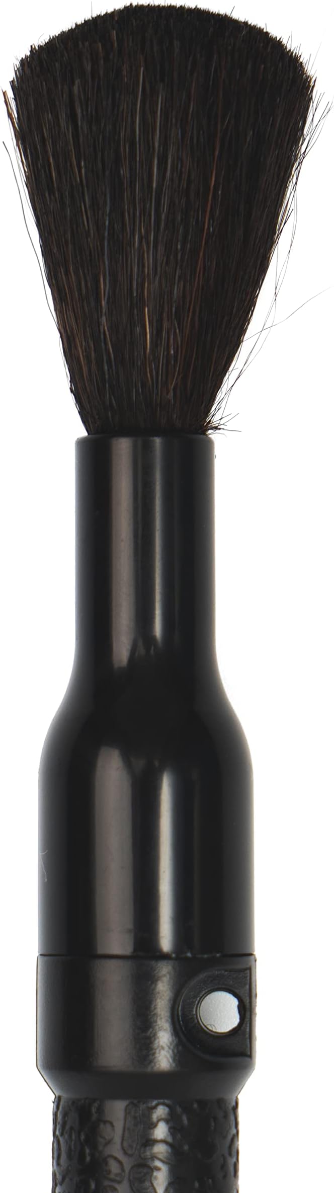 Fuller Brush Electronics Dusting Brush Set – for Laptop, Screen, Keyboard, TV, Phone, Vehicle Dash – Dual-Ended Duster with Microfiber and Goat Hair – Mini Bench Brush Duster with Polystatic Fibers