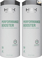 HEX Performance Fabric Booster, Unscented, 100 Load (Pack of 2) - Safe for Activewear, Made for Sensitive Skin, Eco-Friendly