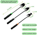 Weeding Tools 3 pcs,Portable Garden Weeder Tool,2025 New Weed Puller Tool,for Hand Weeder Puller for Vegetable Gardening Backyard Farm Planting & Uprooting Weeding Tool