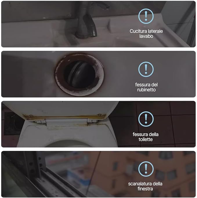 Cleaning Brush, Bathroom Tile Groove Gap Cleaning Brush,Premium Cleaning Tool Aluminum Support with 15° Angle, Thin Brush for Home Kitchen (3PCS)