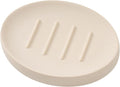 Soap Dish Bathroom Resin Bar Soap Holder for Shower Soap Tray for Kitchen Sink(Cream)
