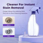 Spray Oven Cleaner, Clean Spray Cleaner for Ovens, All-Purpose Cleaners for Grill, Home, Kitchen, Bathroom, Multi-surface Cleaners with Concentrated Cleaning Tablets(18pcs)