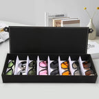 8-Slot Eyeglass Case Organizer - Stylish Storage for Sunglasses & Glasses, Ideal for Home Use & Eyewear Collectors