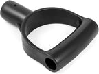 QWORK Shovel D Grip Handle, 1-1/8" Inside Diameter PVC D Shaped Grip Shovel Handle Replacement for Digging Raking Tools