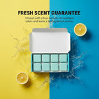 RAINPOT Washing Machine Cleaner for Washing Machines, Universal Compatible with Front Loader & Top Loader, Effective Odor Eliminator, Septic-Safe, 12 Tablets (36 PCS)