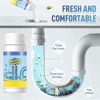2026 New Sink Drain Cleaner, Multi-functional Sink and Drain Cleaner Powder Cleaning, Drains Cleaner Foam Cleaner, Powerful Pipe Dredging Agent for Kitchen Toilet (1Pc)