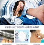 NATRUTH 30 Pack Washing Machine Cleaner Tablets, Solid Washer Deep Cleaning Tablet, Clean Inside Drum And Laundry Tub Seal
