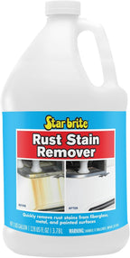 Star brite Rust Stain Remover - Easily Clean Corrosion Stains Off Fiberglass, Vinyl, Metal & Painted Surfaces, 128 oz - 1 Gallon
