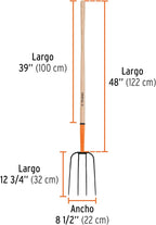 TRUPER BPJ-4 4-Tine Manure Fork 8 1/2" (22cm)
