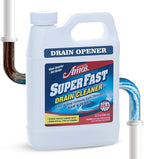 2 Pack Professor Amos Superfast Drain Cleaner Clears Clogs in Minutes Dissolves Hair, Grease & Grime Superfast!