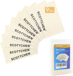 SCOTTCHEN 9Pcs Wool Cloths for Buffing,Polishing and Lapping, 6" x 4" x 1.55mm,Ideal for Lapidary, Jewelry,Glass,and Metalworking ect.
