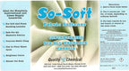 Quality Chemical So Soft Fabric Softener - All Fabric Softener - Liquid - Controls Static Cling, No Stiffening and Fraying - Laundry Softener for Soft and Fresh Clothes 128 oz (Pack of 1)