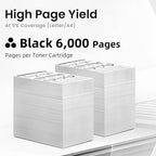 56F000G High Yield Black Toner Cartridge Compatible with Lexmark 56F1000 56F2000 56F3000 56F4000 56F5000 56F6000 for MS321 MS421 MS521 MS621 MS622 MX321 MX421 MX521 MX522 MX622 Printer (56F000G-1Pack)