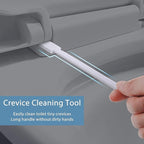 60Pcs Crevice Cleaning Tools, Disposable Toilet Brush for Narrow Gaps, Small Cleaning Brushes for Small Spaces for Bathroom, Kitchen, Household