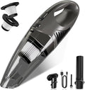 Handheld Vacuum Cordless, 11KPA Strong Suction & 25 Mins Runtime Brushless Motor, Rechargeable Car Vacuum Cleaner with 2 HEPA Filter/Multi-Accessories/Lightweight, for Home/Car/Office Cleaning