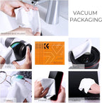 K&F Concept Professional Camera Cleaning Kit - Sensor Cleaner, APS-C & Full-Frame Swabs, Air Blower, Lens Brush, Gloves, Lens Cloths, Carry Case, Lens Cleaning Kit for FF DSLR & Mirrorless Cameras