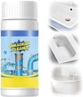 2026 New Sink Drain Cleaner, Sink and Drains Cleaner, Multi-functional Sink and Drains Cleaner Powder Cleaning, Drain Cleaner Foam Cleaner, Powerful Pipe Dredging Agent for Home Kitchen Toilet (1Set)