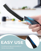 SXhyf Cleaning Brush - Hard Bristle Crevice Cleaning Brush, Multifunctional Gap Scrub Brush, Home Essentials, Bathroom Cleaner Tools for Household Use, Kitchen, Window, Faucet, S1110SE