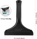 NEWISHTOOL Bathroom Shower Squeegee 5.9 Inch Soft Silicone Blade for Shower Glass Door Mirrors, Car Windshield, Kitchen Countertops Cleaning and Water Removal with Hanging Hole