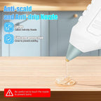 Cordless Hot Glue Gun with 20 Pcs Mini Glue Sticks, 20s Heating Fast Mini Glue Gun kit, 2600 mAh Rechargeable Battery, DIY, Crafts, Decorations, Home Repairs, White