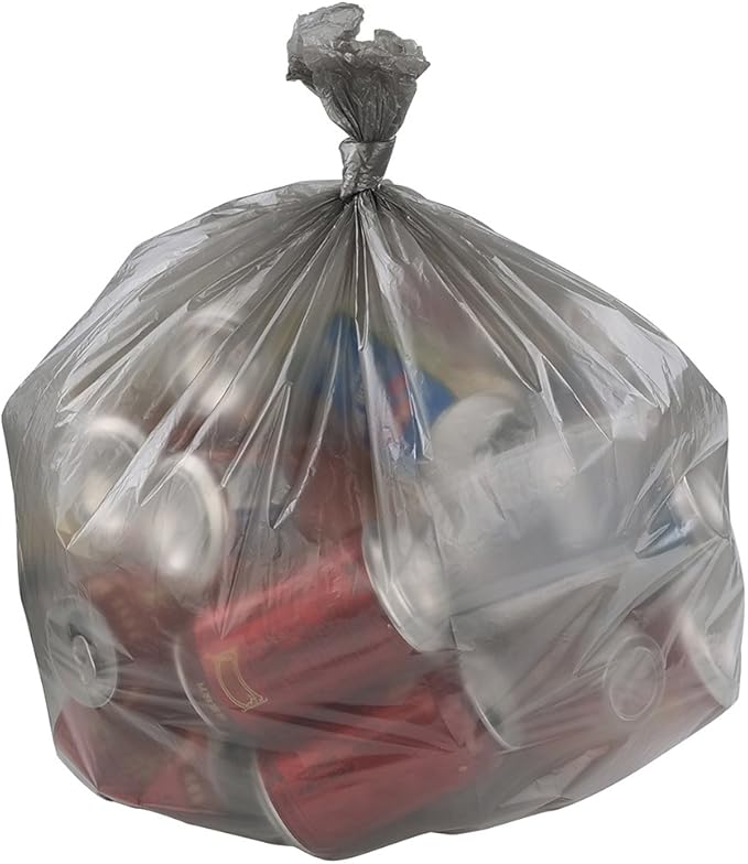 Anbers 6 Gallon Trash Bags, Grey, 140 Counts