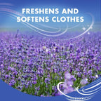 Arm & Hammer Essentials Fabric Softener Sheets, Lavender & Linen, Made with Essential Oils, Softens Clothes, Stops Static, 5.5x9 inches, 100 Count (Pack of 2)