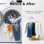 5 in 1 Laundry Beads - 5 in 1 Laundry Pods with Fabric Softener & Scent Beads(30PCS)