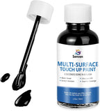 Appliance Paint Appliance Touch Up Paint High-Gloss Black Surface Touch Up Paint Pen Scratch Repair for Appliances Refrigerator Metal Surfaces Dishwasher Dryer Microwave Washers