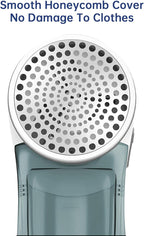 Fabric Shaver, Electric Lint Remover for Clothes, Lint Shaver for Clothing, Sweater Shaver with 2 Replaceable Stainless Steel Blades, Effectively Remove Couch Pills, Lint, Fuzz Battery Operated