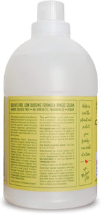 Rebel Green Organic Laundry Detergent - Natural Laundry Soap - Liquid Laundry Detergent with Dispenser Cup - Gentle Laundry Detergent - Fresh Peppermint & Lemon Scent - (68 Load Bottles, 2 Pack)
